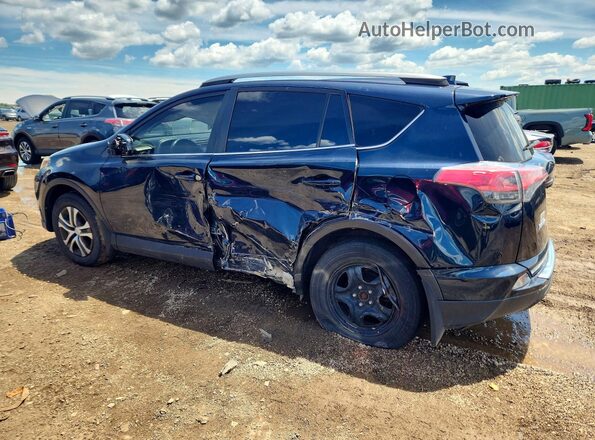 JTMBFREV9JJ735829 2018 TOYOTA RAV4 Blue Rear left