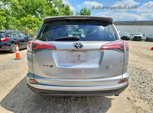 JTMBFREVXJJ260286 2018 TOYOTA RAV4 Silver Вид ззаду
