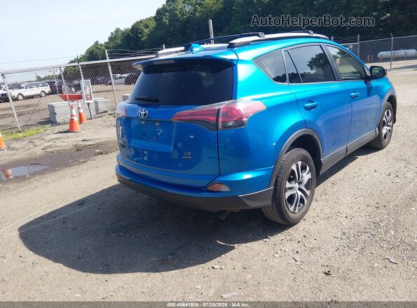 JTMBFREVXJJ734138 2018 TOYOTA RAV4 Blue Rear right