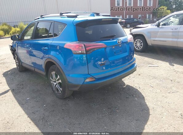 JTMBFREVXJJ734138 2018 TOYOTA RAV4 Blue Rear left