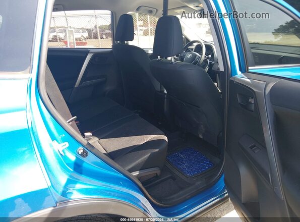 JTMBFREVXJJ734138 2018 TOYOTA RAV4 Blue VIN sticker view