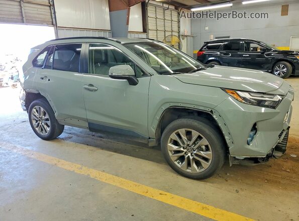 JTMC1RFV0ND086217 2022 TOYOTA RAV4 Зеленый Передняя правая четверть