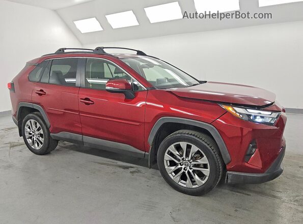 JTMC1RFV0ND089232 2022 TOYOTA RAV4 Red წინა მარჯვენა