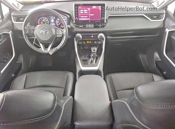 JTMC1RFV0ND089232 2022 TOYOTA RAV4 Red წინა პანელის ხედი