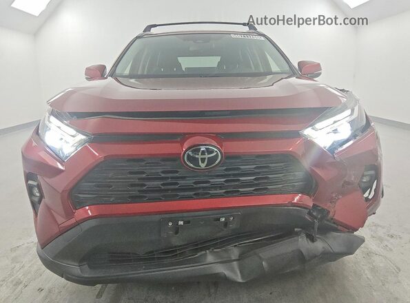 JTMC1RFV0ND089232 2022 TOYOTA RAV4 Red წინა ხედი