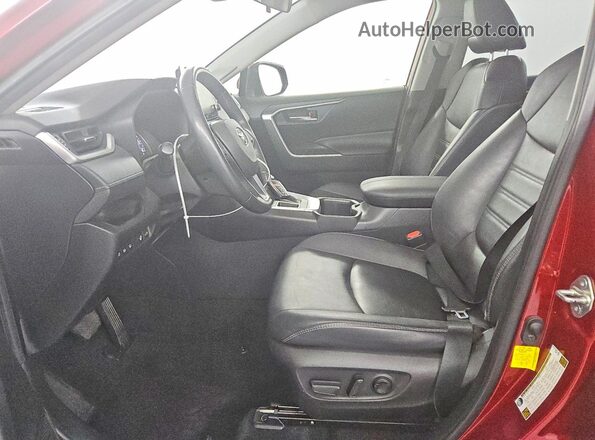 JTMC1RFV0ND089232 2022 TOYOTA RAV4 Red წინა სალონის ხედი