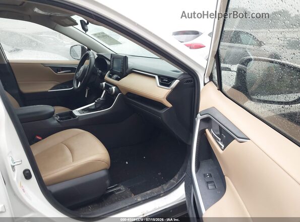 JTMC1RFV2KD509746 2019 TOYOTA RAV4 White Widok wnętrza z przodu