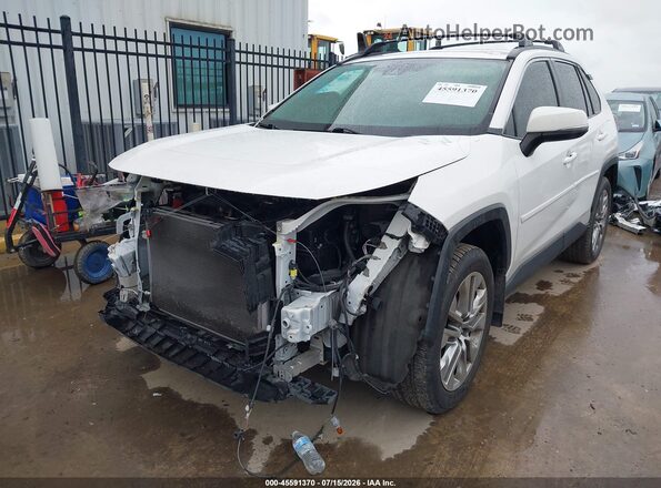 JTMC1RFV2KD509746 2019 TOYOTA RAV4 White Przód lewy