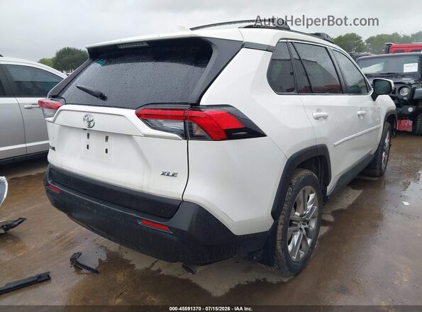 JTMC1RFV2KD509746 2019 TOYOTA RAV4 White Tył prawy