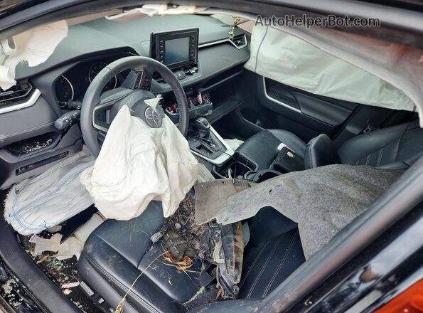 JTMC1RFV2KD510007 2019 TOYOTA RAV4 Черный Вид панели приборов