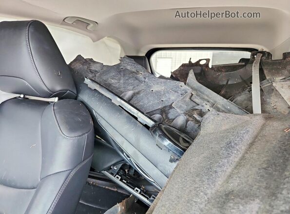 JTMC1RFV2KD510007 2019 TOYOTA RAV4 Черный Вид задней части салона