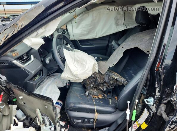 JTMC1RFV2KD510007 2019 TOYOTA RAV4 Черный Вид салона спереди