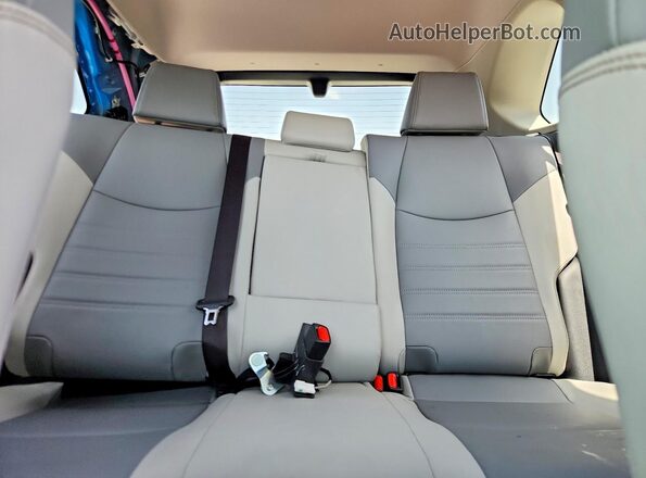 JTMC1RFV2LD046735 2020 TOYOTA RAV4 Blue Vista de los asientos traseros