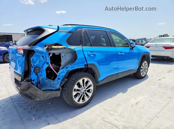 JTMC1RFV2LD046735 2020 TOYOTA RAV4 Blue Trasero derecho