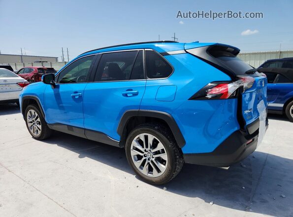 JTMC1RFV2LD046735 2020 TOYOTA RAV4 Blue Trasero izquierdo