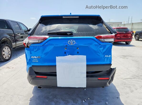 JTMC1RFV2LD046735 2020 TOYOTA RAV4 Blue Vista trasera