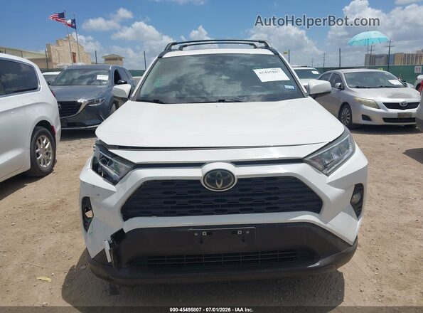 JTMC1RFV2LD057475 2020 TOYOTA RAV4 White Widok zestawu wskaźników