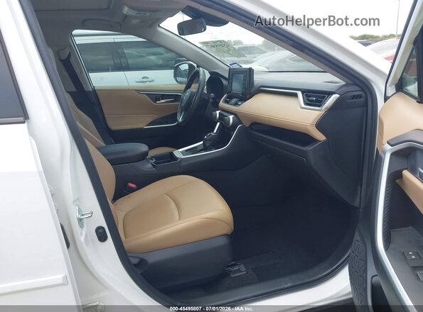 JTMC1RFV2LD057475 2020 TOYOTA RAV4 White Widok wnętrza z przodu