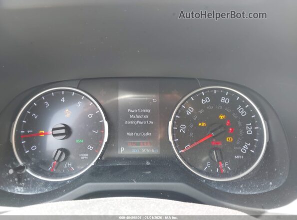 JTMC1RFV2LD057475 2020 TOYOTA RAV4 White Widok tylnych siedzeń