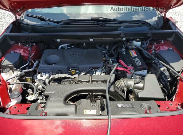 JTMC1RFV2LD521218 2020 TOYOTA RAV4 Red Vista interior trasera