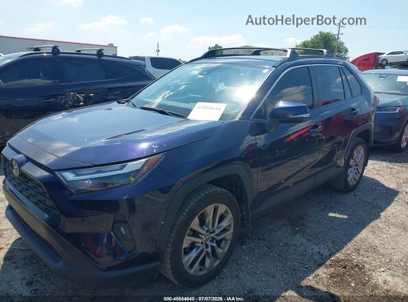 JTMC1RFV2PD112139 2023 TOYOTA RAV4 Dark Blue წინა მარცხენა ხედი სამი მეოთხედიდან