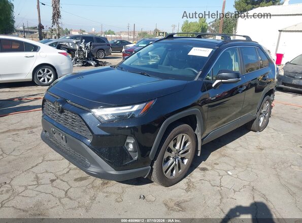 JTMC1RFV2RJ027564 2024 TOYOTA RAV4 Black წინა მარცხენა ხედი სამი მეოთხედიდან