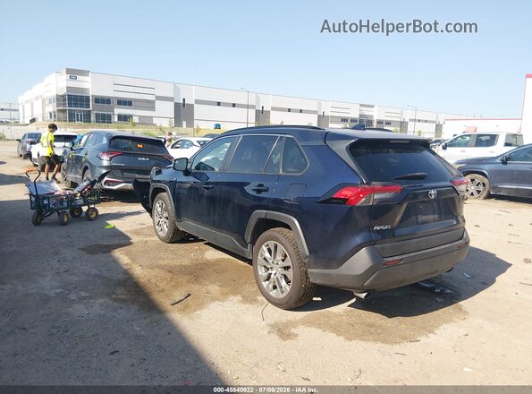 JTMC1RFV3KD004332 2019 TOYOTA RAV4 Dark Blue უკანა მარცხენა