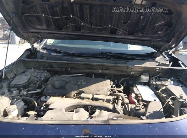 JTMC1RFV3KD004332 2019 TOYOTA RAV4 Dark Blue უკანა ხედი