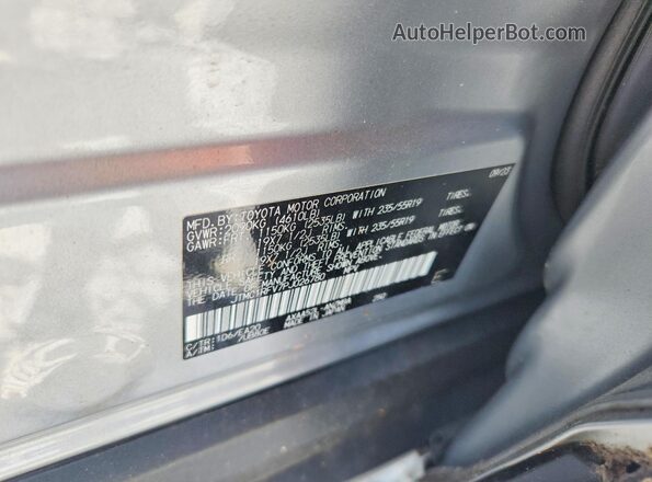 JTMC1RFV7PJ026780 2023 TOYOTA RAV4 Silver Вид наклейки з VIN-кодом