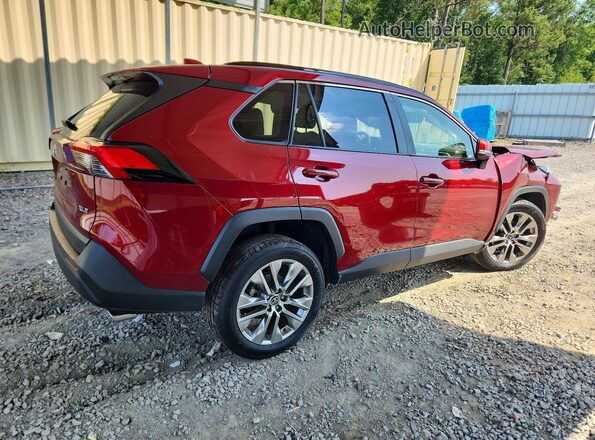 JTMC1RFV8KD511873 2019 TOYOTA RAV4 Красный Задняя правая четверть