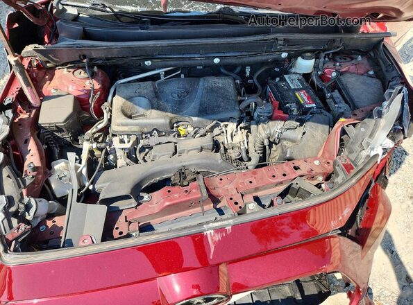 JTMC1RFV8KD511873 2019 TOYOTA RAV4 Красный Вид подкапотного пространства