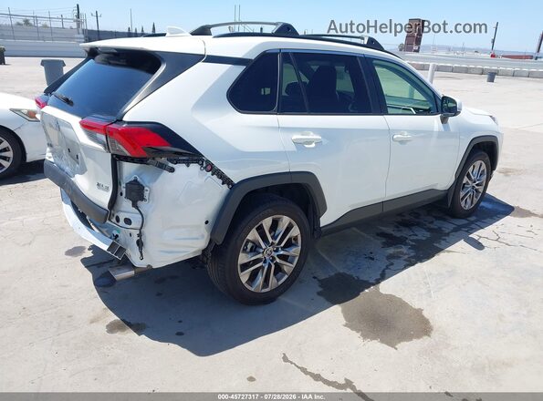 JTMC1RFV8NJ023772 2022 TOYOTA RAV4 White Задня права чверть