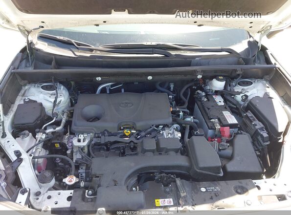 JTMC1RFV8NJ023772 2022 TOYOTA RAV4 White Вид ззаду