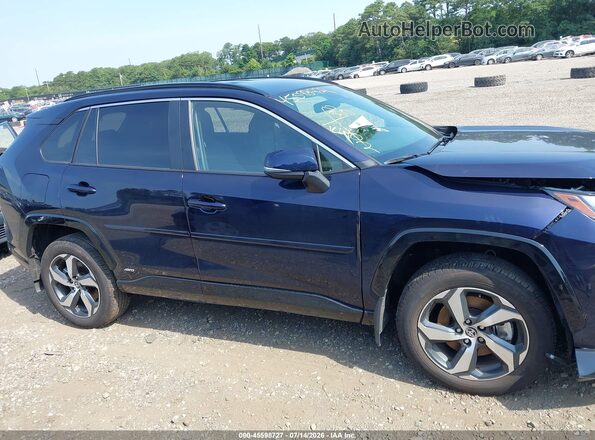 JTMCB3FV8SD256880 2025 TOYOTA RAV4 PLUG-IN HYBRID Blue Սալոնի հետևի տեսք