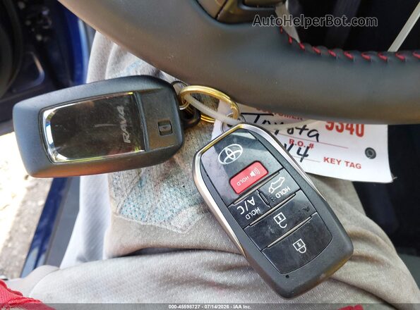 JTMCB3FV8SD256880 2025 TOYOTA RAV4 PLUG-IN HYBRID Blue Առջևի վահանակի տեսք