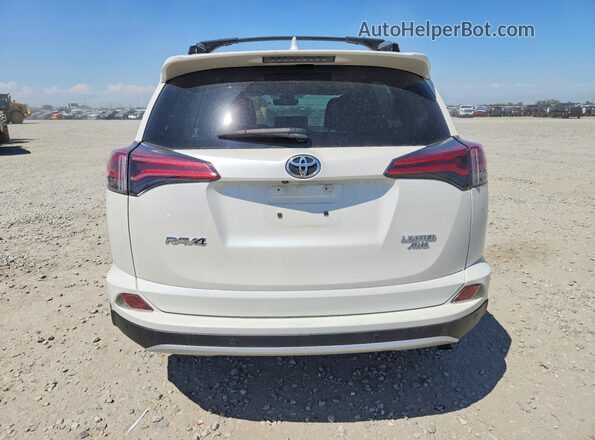 JTMDFREV0JJ240265 2018 TOYOTA RAV4 White უკანა ხედი