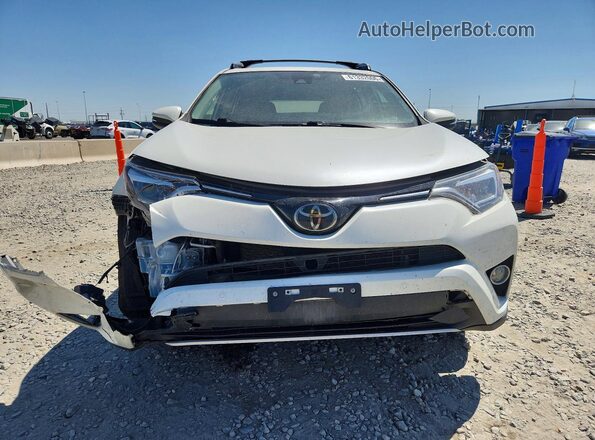 JTMDFREV0JJ240265 2018 TOYOTA RAV4 White წინა ხედი
