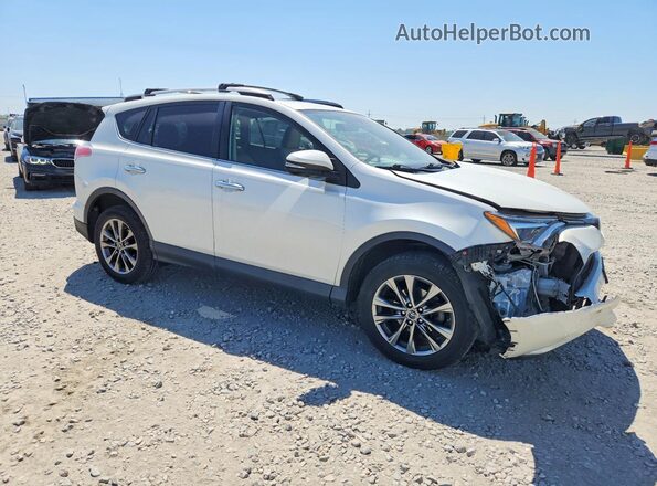 JTMDFREV0JJ240265 2018 TOYOTA RAV4 White წინა მარჯვენა