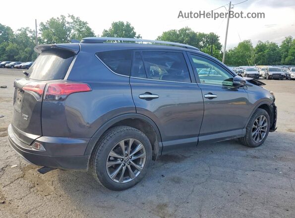JTMDFREV2JJ748821 2018 TOYOTA RAV4 Gray Задня права чверть