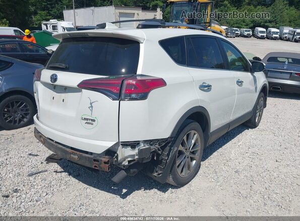 JTMDFREV3JJ214808 2018 TOYOTA RAV4 White Задня права чверть
