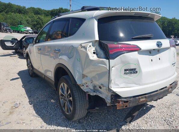 JTMDFREV3JJ214808 2018 TOYOTA RAV4 White Задня ліва чверть
