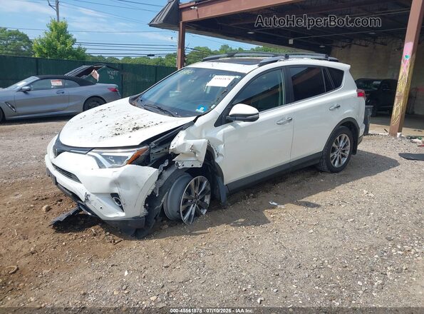 JTMDFREV4HJ711926 2017 TOYOTA RAV4 White Vista tres cuartos delantera izquierda