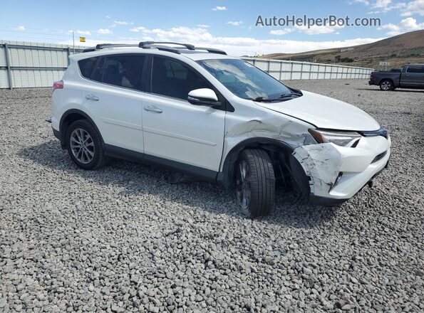 JTMDFREV4JJ720597 2018 TOYOTA RAV4 White Przód prawy