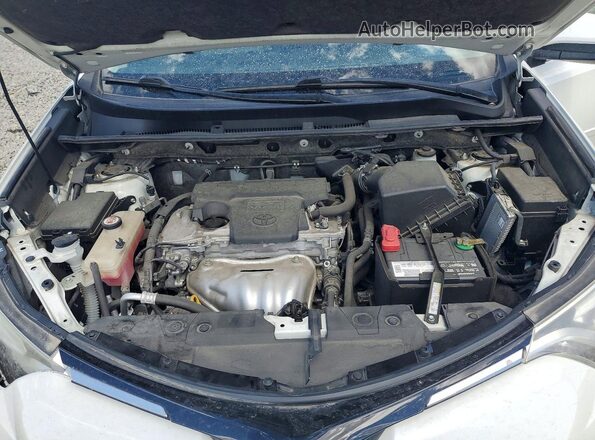 JTMDFREV4JJ720597 2018 TOYOTA RAV4 White Widok komory silnika