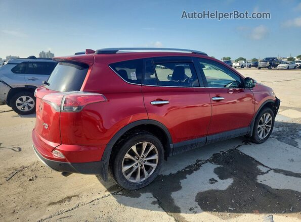 JTMDFREV5GJ061311 2016 TOYOTA RAV4 Красный Задняя правая четверть