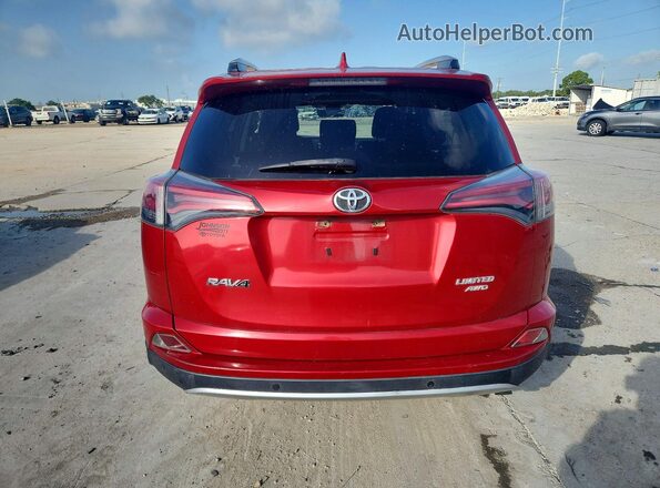 JTMDFREV5GJ061311 2016 TOYOTA RAV4 Красный Вид сзади