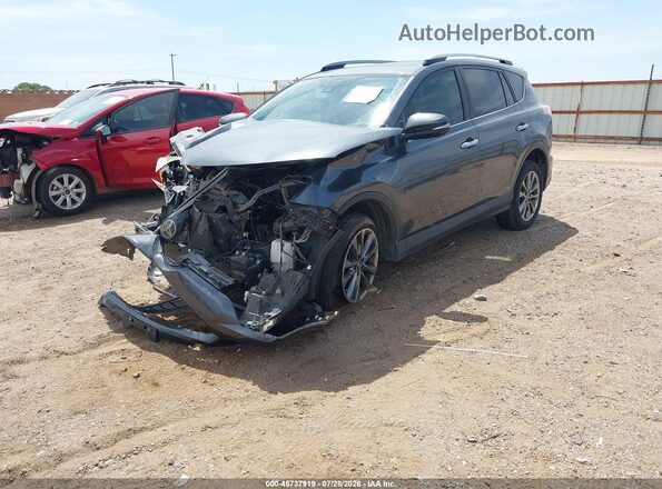JTMDFREV5JD239546 2018 TOYOTA RAV4 Gray Vista tres cuartos delantera izquierda