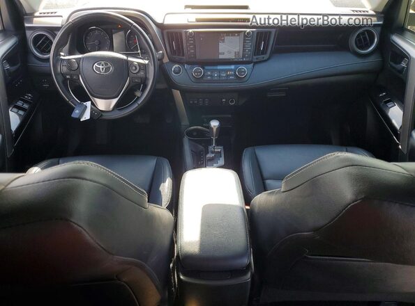 JTMDFREV5JD251664 2018 TOYOTA RAV4 White Առջևի վահանակի տեսք
