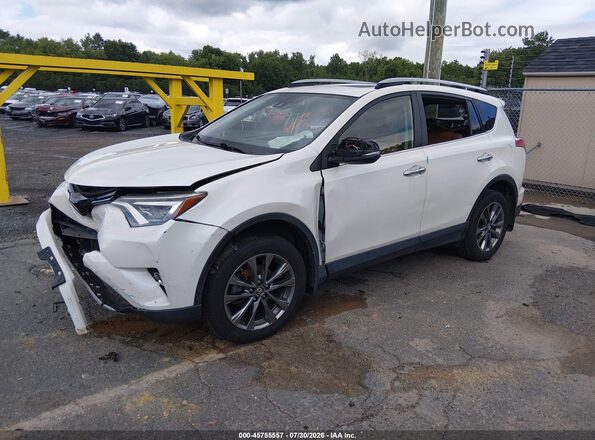 JTMDFREV5JJ222747 2018 TOYOTA RAV4 White Vista tres cuartos delantera izquierda