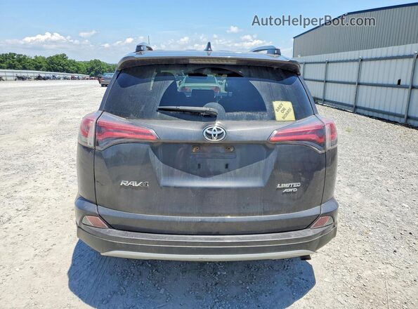 JTMDFREV6JJ251674 2018 TOYOTA RAV4 Gray Вид ззаду